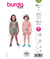 Patron Burda 9192 - Vêtements de plage - Maillots de bain taille n°FR 4-11 ANS