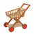 Chariot de supermarché en bois – jeu Montessori - Educo - Rouge