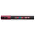 Lot de 12 marqueurs peinture pointe conique fine 0,9 - 1,3 mm - POSCA - Lie de vin