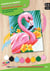 Tableau peinture au numéro débutant Flamant rose