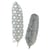 3X2 PLUMES - BLACK et WHITE