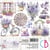 24 papiers de die cuts scrapbooking carterie 15 x 15 cm CIAO BELLA MORNING IN PROVENCE