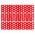 Contours de gâteaux - Pois Blanc/Rouge