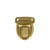 Attache cartable couleur or antique 3,2cm x 3,7cm