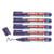 Lot de 5 marqueurs tableau blanc - EDDING - 360 violet - Pointe 1,5-3 mm