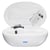 Ecouteurs Bluetooth Sport Rose Etanche IPX5 Avec Réduction De Bruit Et Longue Autonomie Blanc YONIS