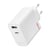 Oneplus Chargeur Secteur USB SuperVOOC 80W Charge Rapide et Sécurisée Blanc
