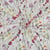Tissu Voile de Coton digital Louisa fleurs sauvage sur fond Blanc cassé