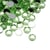 300 PERLES STRASS CABOCHON Rond Vert Clair 2 mm Acrylique à coller - Dos Argenté - Creation Diy