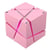 Mini Enceinte Bluetooth Rose Design Rubik's Cube Contrôle Vocal Intelligent Lumière RGB YONIS
