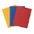 Paquet de 3 chemises à élastiques 3 rabats carte lustrée 355gm2 - A4 - Couleurs assorties - x 24 - Exacompta