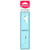 Maped Outil de traçage règle équerre 2en1, bleu transparent