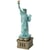 MetalEarth: PREMIUM SERIES - STATUE DE LA LIBERTÉ 6,1x6,1x24cm, maquette 3D en métal avec 3.5 feuilles, en boîte 13,5x22x2cm, 14+