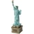 MetalEarth: PREMIUM SERIES - STATUE DE LA LIBERTÉ 6,1x6,1x24cm, maquette 3D en métal avec 3.5 feuilles, en boîte 13,5x22x2cm, 14+