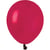 50 Ballons Bordeaux Mat Ø13cm