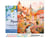 Peinture par Numéro Figured'Art avec Cadre - Village enchanté ambre - Kit de Loisir Créatif DIY Numéro d'Art Complet - 40x50cm toile tendue sur châssis