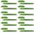 Lot de 12 Stylos Roller Encre Gel Effaçable FriXion Ball 0,7 Citron Vert