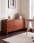Armoire de bureau Acier Marron doré CARDIFF - Beliani
