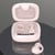 Ecouteurs Bluetooth Sans Fil Réduction De Bruit Conduction Osseuse Blanc Beige 2 YONIS