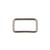 Lot de 2 passants métal 32mm couleur argent