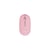 Trust Souris sans Fil Ultra-plate Rechargeable avec Connecteur Bluetooth et USB-A Rose