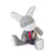 Peluche âne en coton bio 30 cm - Maïlou Tradition