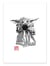 Affiche - Baby Yoda - Pechane Sumie