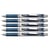 Lot de 5 Stylos Roller encre gel rétractable Pentel Energel BL77 Pointe 0,7 mm bleu nuit
