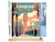 Peinture par Numéro Figured'Art - Affiche Vintage Londres 2 - Kit de Loisir Créatif DIY Numéro d'Art Complet - 40x50cm toile roulée + châssis en bois à monter