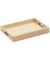 Plateau en bois miniature 65 x 47 x 12 mm pour le monde des lutins - Rico Design bois