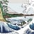Enjoy Art - ENJOY ART - Peinture par numéros 30x30cm Le Mont Fuji