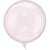 Ballon Aluminium Hélium   Boule Rose Transparent   Ø 40 cm