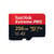 Carte microSDXC Extreme PRO 256GB + Adaptateur SD - SanDisk