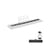 LALAHO - GPP-105 - Piano numérique - 88 touches - Bluetooth MIDI - Blanc