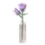 Rose Mauve Décorative à Construire en Briques – Fleur DIY 48 Pièces, Décoration Intérieure Originale à Exposer