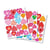 MégaCréa DIY - Gommettes coeurs fantaisie de 1,2 à 4 cm 67 pièces