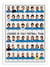 Affiche 30 x 40 cm - Legends of Italy Football team - Olivier Bourdereau
