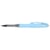 Lot de 12 stylos feutres plume - PENTEL - Encre noire - Corps Myosotis