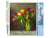 Peinture par Numéro Figured'Art - Tulipes multicolores - Kit de Loisir Créatif DIY Numéro d'Art Complet - 40x50cm sans châssis en bois