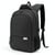 Sac À Dos Ordinateur Multifonction Imperméable Avec Port USB 33x12x44cm Noir Bleu YONIS