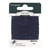 Fil à repriser laine 15m bleu marine