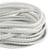 Bobine 50m Cordon damier polyester 5mm gris bleu