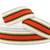 Bobine 22m Elastique bandes métal 40mm blanc/rouge