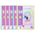 Protège-documents en polypropylène Kreacover Pastel 60 vues - A4 - Couleurs assorties - x 10 - Exacompta
