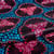 Tissu Wax africain n° 460 Bleu