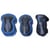 Set 3 protections enfant XS coudes, genoux, poignets Bleu marine - Globber