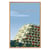 Tableau mural encadré illustration la Grande Motte 65x97 cm