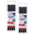 Marqueur permanent - Pointe moyenne 1 mm - EDDING - Assortiment - Lot de 2