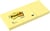 Lot de 6 blocs Post-it Notes autocollantes - Carré - Papier - Jaune Canari - 38 x 51 mm