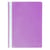 Chemise de présentation à lamelles Polypropylène standard - A4 - Violet - x 25 - Exacompta